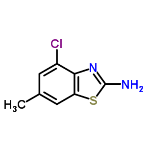 2-Benzothiazolamine,4-chloro-6-methyl-(9ci)Structure,383131-41-7Structure 2-Benzothiazolamine,4-chloro-6-methyl-(9ci) Structure,383131-41-7Structure