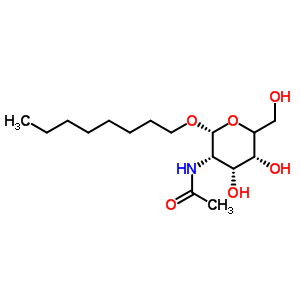 Octyl 2-acetamido-2-deoxy-b-d-galactopyranosideStructure,383417-49-0Structure Octyl 2-acetamido-2-deoxy-b-d-galactopyranoside Structure,383417-49-0Structure