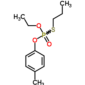 1-(Ethoxy-propylsulfanylphosphoryl)oxy-4-methylbenzeneStructure,38527-96-7Structure 1-(Ethoxy-propylsulfanylphosphoryl)oxy-4-methylbenzene Structure,38527-96-7Structure
