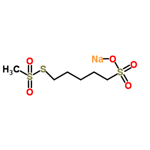 Sodium (5-sulfonatopentyl) methanethiosulfonateStructure,385398-80-1Structure Sodium (5-sulfonatopentyl) methanethiosulfonate Structure,385398-80-1Structure