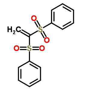1,1-Bis(phenylsulfonyl)ethyleneStructure,39082-53-6Structure 1,1-Bis(phenylsulfonyl)ethylene Structure,39082-53-6Structure