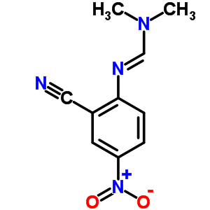 N’-(2-cyano-4-nitrophenyl)-n,n-dimethyliminoformamideStructure,39263-34-8Structure N’-(2-cyano-4-nitrophenyl)-n,n-dimethyliminoformamide Structure,39263-34-8Structure