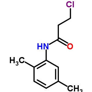 3-Chloro-n-(2,5-dimethylphenyl)propanamideStructure,39494-07-0Structure 3-Chloro-n-(2,5-dimethylphenyl)propanamide Structure,39494-07-0Structure