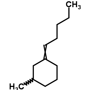 Cyclohexane,1-methyl-3-pentylidene-Structure,39546-81-1Structure Cyclohexane,1-methyl-3-pentylidene- Structure,39546-81-1Structure
