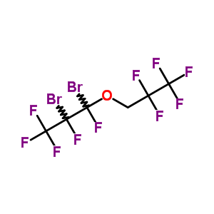 1,2-Dibromopentafluoropropyl 2,2,3,3,3-pentafluoropropyl etherStructure,396716-50-0Structure 1,2-Dibromopentafluoropropyl 2,2,3,3,3-pentafluoropropyl ether Structure,396716-50-0Structure