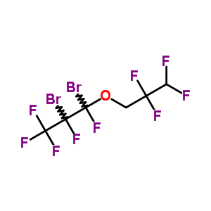 1,2-Dibromopentafluoropropyl 2,2,3,3-tetrafluoropropyl etherStructure,396716-51-1Structure 1,2-Dibromopentafluoropropyl 2,2,3,3-tetrafluoropropyl ether Structure,396716-51-1Structure