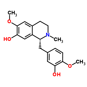 (R)-ReticulineStructure,3968-19-2Structure (R)-Reticuline Structure,3968-19-2Structure