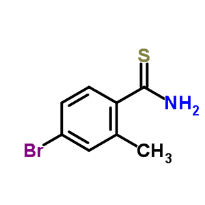 4-Bromo-2-methylthiobenzamideStructure,397845-03-3Structure 4-Bromo-2-methylthiobenzamide Structure,397845-03-3Structure