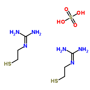 (2-Mercaptoethyl)-guanidine sulfateStructure,3979-00-8Structure (2-Mercaptoethyl)-guanidine sulfate Structure,3979-00-8Structure