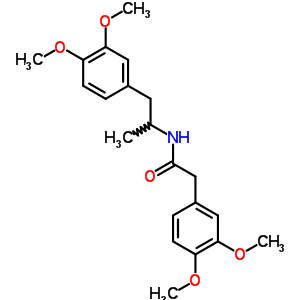 2-(3,4-Dimethoxyphenyl)-n-(2-(3,4-dimethoxyphenyl)-1-methylethyl)acetamideStructure,3979-57-5Structure 2-(3,4-Dimethoxyphenyl)-n-(2-(3,4-dimethoxyphenyl)-1-methylethyl)acetamide Structure,3979-57-5Structure