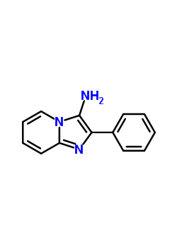 3-Amino-2-phenyl-imidazo(2-A)pyridineStructure,3999-29-9Structure 3-Amino-2-phenyl-imidazo(2-A)pyridine Structure,3999-29-9Structure