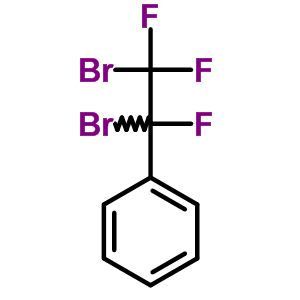 1,2-Dibromo-1,2,2-trifluoro-1-phenylethaneStructure,40193-72-4Structure 1,2-Dibromo-1,2,2-trifluoro-1-phenylethane Structure,40193-72-4Structure