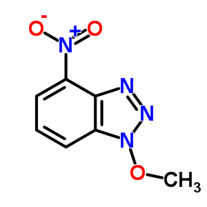 1-甲氧基-4-硝基-苯并噻唑結(jié)構(gòu)式_40422-79-5結(jié)構(gòu)式