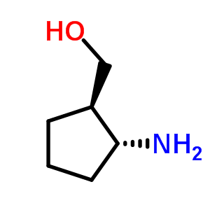 ((1R,2r)-2-氨基環(huán)戊基)甲醇結(jié)構(gòu)式_40482-06-2結(jié)構(gòu)式