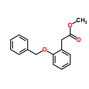 Methyl 2-(phenylmethoxy)-benzeneacetateStructure,40525-65-3Structure Methyl 2-(phenylmethoxy)-benzeneacetate Structure,40525-65-3Structure