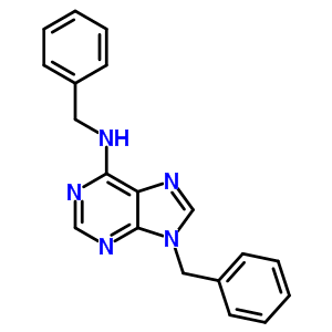 N,9-dibenzylpurin-6-amineStructure,4059-09-0Structure N,9-dibenzylpurin-6-amine Structure,4059-09-0Structure