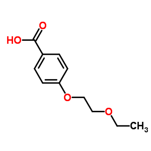 4-(2-Ethoxyethoxy)benzoic acidStructure,40782-64-7Structure 4-(2-Ethoxyethoxy)benzoic acid Structure,40782-64-7Structure