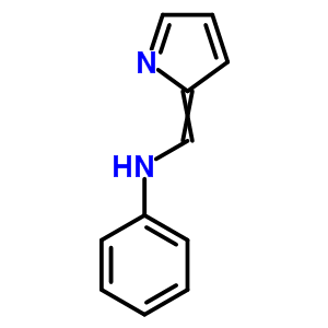N-(pyrrol-2-ylidenemethyl)anilineStructure,4089-09-2Structure N-(pyrrol-2-ylidenemethyl)aniline Structure,4089-09-2Structure