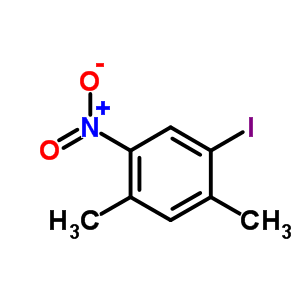 2,4-Dimethyl-1-iodo-5-nitrobenzeneStructure,4102-38-9Structure 2,4-Dimethyl-1-iodo-5-nitrobenzene Structure,4102-38-9Structure