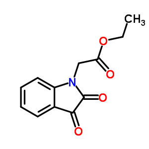 2,3-Dihydro-2,3-dioxo-1H-indole-1-aceticaciethylesterStructure,41042-21-1Structure 2,3-Dihydro-2,3-dioxo-1H-indole-1-aceticaciethylester Structure,41042-21-1Structure