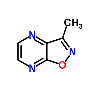 3-甲基異噁唑并(4,5-b)吡嗪結(jié)構(gòu)式_41230-53-9結(jié)構(gòu)式