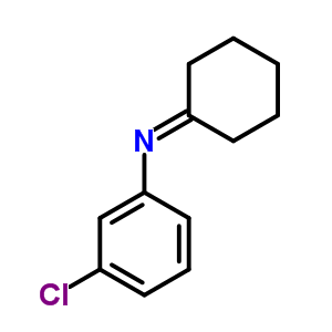 Benzenamine, 3-chloro-n-cyclohexylidene-Structure,41464-95-3Structure Benzenamine, 3-chloro-n-cyclohexylidene- Structure,41464-95-3Structure