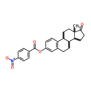p-硝基苯甲酸雌酚酮結(jié)構(gòu)式_41623-27-2結(jié)構(gòu)式