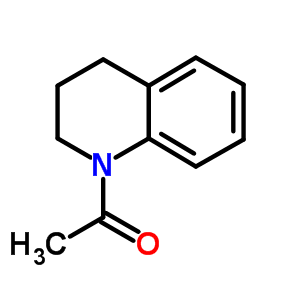 1,2,3,4-Tetrahydro-1-acetylquinolineStructure,4169-19-1Structure 1,2,3,4-Tetrahydro-1-acetylquinoline Structure,4169-19-1Structure