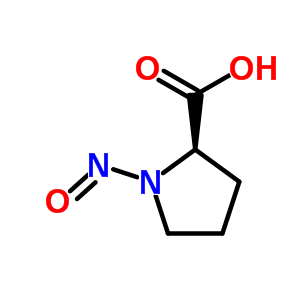 N-亞硝基-d-脯氨酸結(jié)構(gòu)式_42022-03-7結(jié)構(gòu)式
