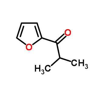 1-(2-呋喃基)-2-甲基-丙烷-1-酮結(jié)構(gòu)式_4208-53-1結(jié)構(gòu)式