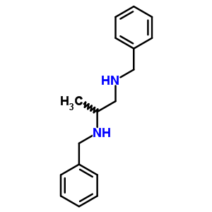 1,2-Propanediamine,n1,n2-bis(phenylmethyl)-Structure,42164-56-7Structure 1,2-Propanediamine,n1,n2-bis(phenylmethyl)- Structure,42164-56-7Structure