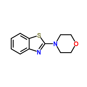 2-MorpholinobenzothiazoleStructure,4225-26-7Structure 2-Morpholinobenzothiazole Structure,4225-26-7Structure