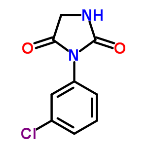 3-(3-Chlorophenyl)imidazolidine-2,4-dioneStructure,42351-76-8Structure 3-(3-Chlorophenyl)imidazolidine-2,4-dione Structure,42351-76-8Structure