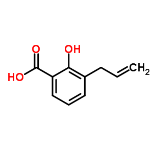 Benzoic acid,2-hydroxy-3-(2-propen-1-yl)-Structure,42729-96-4Structure Benzoic acid,2-hydroxy-3-(2-propen-1-yl)- Structure,42729-96-4Structure