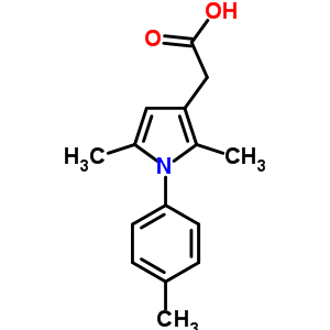 2,5-Dimethyl-1-(4-methylphenyl)-1H-pyrrole-3-aceticacidStructure,42779-84-0Structure 2,5-Dimethyl-1-(4-methylphenyl)-1H-pyrrole-3-aceticacid Structure,42779-84-0Structure