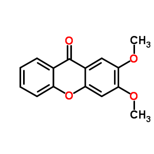 2,3-Dimethoxyxanthen-9-oneStructure,42833-49-8Structure 2,3-Dimethoxyxanthen-9-one Structure,42833-49-8Structure