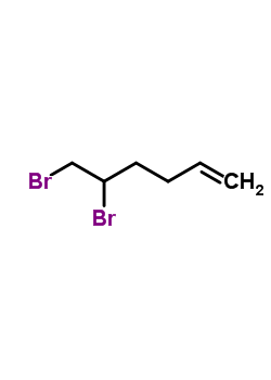 1,2-Dibromo-5-hexeneStructure,4285-48-7Structure 1,2-Dibromo-5-hexene Structure,4285-48-7Structure