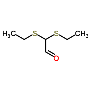 2,2-Bis(ethylthio)acetaldehydeStructure,42919-45-9Structure 2,2-Bis(ethylthio)acetaldehyde Structure,42919-45-9Structure