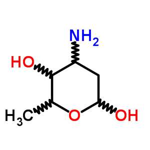 DaunosamineStructure,4305-54-8Structure Daunosamine Structure,4305-54-8Structure