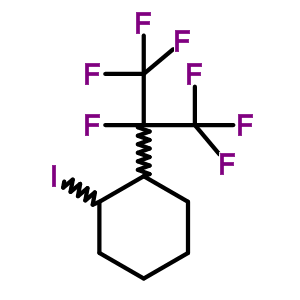 1-Iodo-2-(heptafluoroisopropyl)cyclohexaneStructure,4316-00-1Structure 1-Iodo-2-(heptafluoroisopropyl)cyclohexane Structure,4316-00-1Structure
