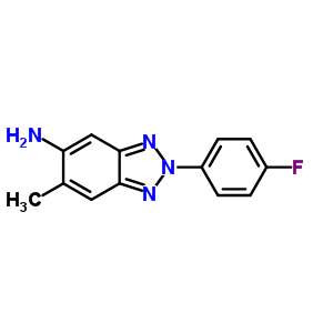 2-(4-氟苯基)-6-甲基-2H-苯并噻唑-5-胺結(jié)構(gòu)式_436086-84-9結(jié)構(gòu)式