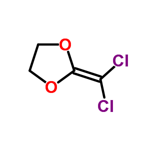 1,3-Dioxolane, 2-(dichloromethylene)-Structure,4362-56-5Structure 1,3-Dioxolane, 2-(dichloromethylene)- Structure,4362-56-5Structure