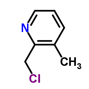 Pyridine, 2-(chloromethyl)-3-methyl-(7ci,8ci,9ci)Structure,4377-43-9Structure Pyridine, 2-(chloromethyl)-3-methyl-(7ci,8ci,9ci) Structure,4377-43-9Structure