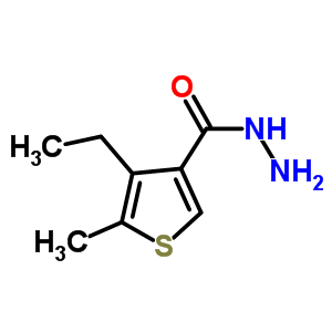 4-Ethyl-5-methylthiophene-3-carbohydrazideStructure,438225-41-3Structure 4-Ethyl-5-methylthiophene-3-carbohydrazide Structure,438225-41-3Structure