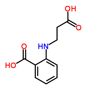 2-((2-Carboxyethyl)amino)benzoic acidStructure,4395-58-8Structure 2-((2-Carboxyethyl)amino)benzoic acid Structure,4395-58-8Structure