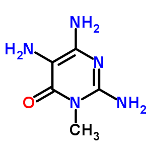 2,5,6-Triamino-3-methylpyrimidin-4(3H)-oneStructure,45864-29-7Structure 2,5,6-Triamino-3-methylpyrimidin-4(3H)-one Structure,45864-29-7Structure