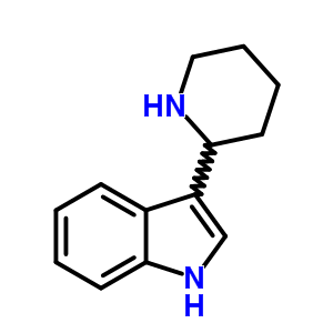 3-Piperidin-2-yl-1h-indoleStructure,4695-73-2Structure 3-Piperidin-2-yl-1h-indole Structure,4695-73-2Structure