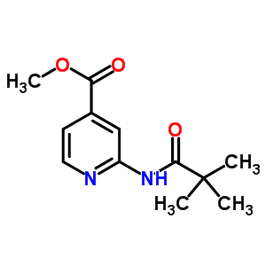 2-(2,2-Dimethyl-propionylamino)-isonicotinic acid methyl esterStructure,470463-38-8Structure 2-(2,2-Dimethyl-propionylamino)-isonicotinic acid methyl ester Structure,470463-38-8Structure