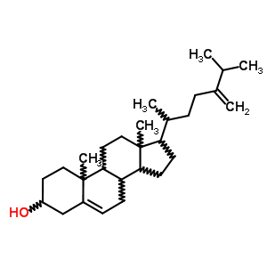 5,24(28)-Cholestadien-24-methylen-3beta-olStructure,474-63-5Structure 5,24(28)-Cholestadien-24-methylen-3beta-ol Structure,474-63-5Structure