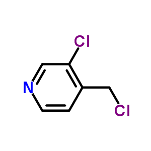 Pyridine, 3-chloro-4-(chloromethyl)- (9ci)Structure,485828-89-5Structure Pyridine, 3-chloro-4-(chloromethyl)- (9ci) Structure,485828-89-5Structure